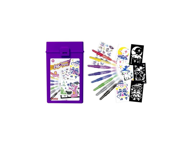  Jeu de coloriage magique blopens baril magic 8 marqueurs 5+ LAN3181860241417 - Conforama B