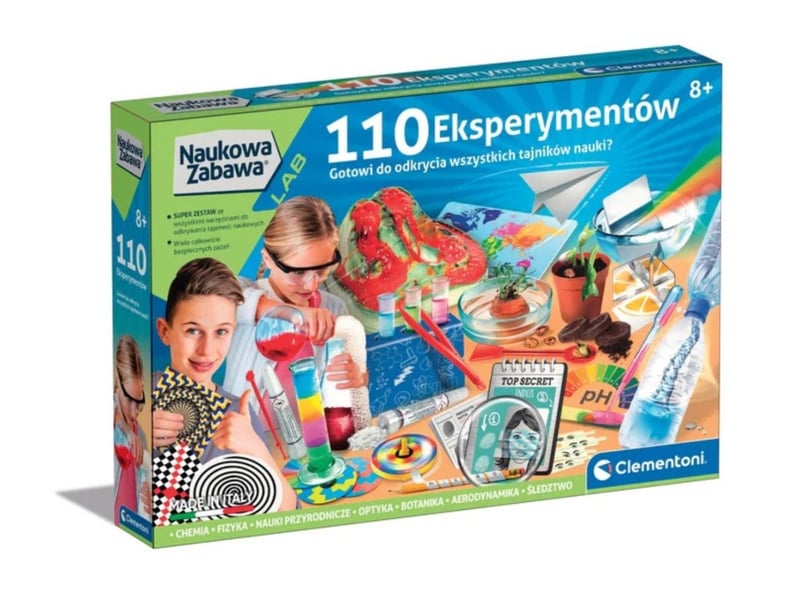  Coffret scientifique clementoni 50720 science  and  jeu - 110 expériences 8005125507207 - Conforama A
