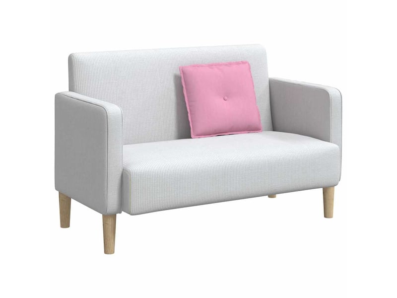  Coussin de dos, coussin de dossier rose 50 x 19 x 45 cm tissu cf54981  - Conforama C