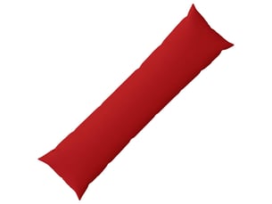 Coussin avec oreiller, coussin décoratifs heerlen rouge 40 x 145 cm tissu cf50972