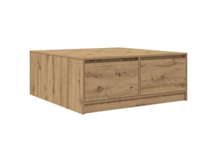 Table basse rectangulaire coloris marron  