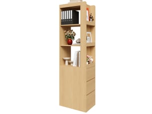Vitrine coloris marron <strong></strong> <strong>evarich</strong> - 60 cmx200 cm