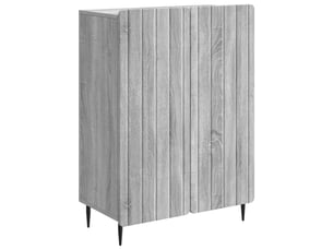Buffet - bahut - meuble de rangement sonoma gris 66 x 34,5 x 92 cm bois d'ingénierie