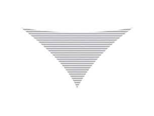 Voile d'ombre - voile d'ombrage - voile parasol 7 x 5 x 5 m 100 % polyester oxford triangulaire