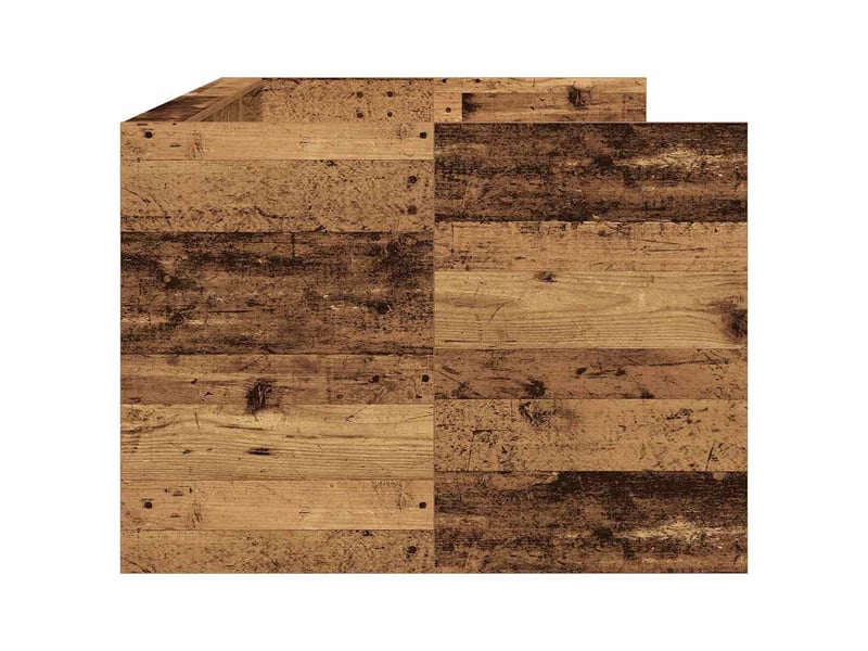  Lit simple- lit adulte -  lit d'appoint bois ancien 90 x 190 cm bois d'ingénierie  - Conforama D