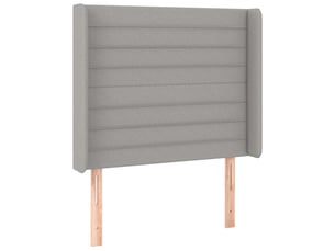 Tete de lit A poser largeur 103 cm <strong></strong> <strong></strong> argenté
