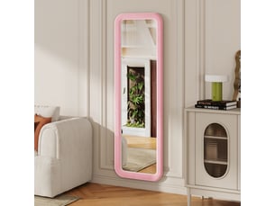 Miroir  à poser coloris rose <strong></strong>  <strong></strong> - 50 cm x 2 cm