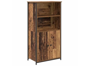 Buffet - haut armoire bois ancien 62 x 36 x 121,5 cm bois d'ingénierie