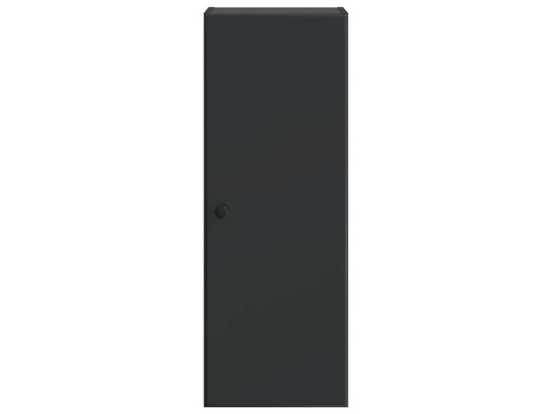  Armoire murale salon, meuble de rangement 33 x 34,5 x 90 cm bois d'ingénierie noir shl9251  - Conforama D