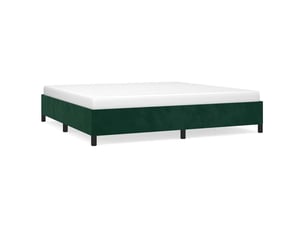 Lit 2 places 200x200 cm coloris vert