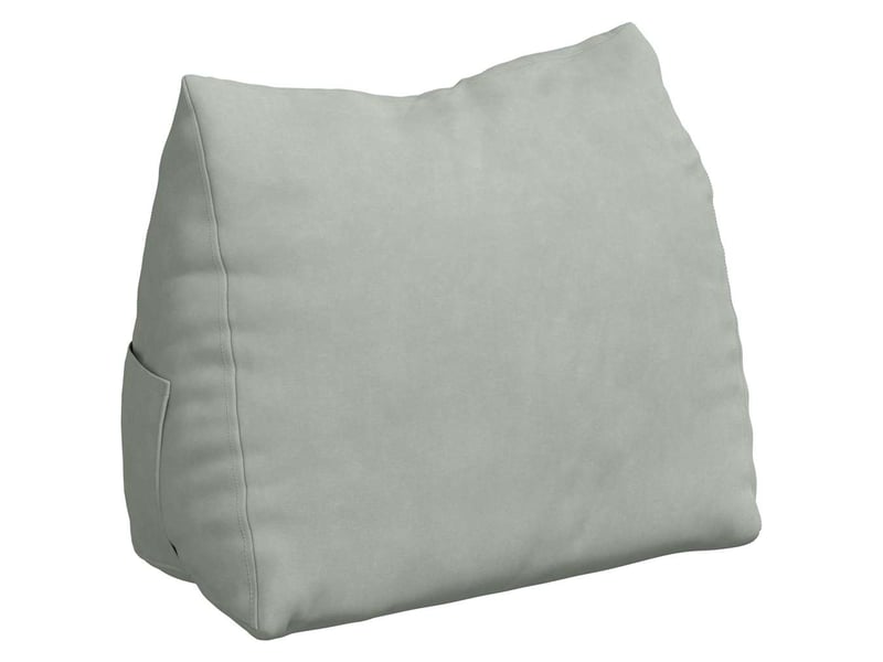  Coussin de dos, coussin de dossier gris clair 45 x 20 x 35 cm cf54668  - Conforama A