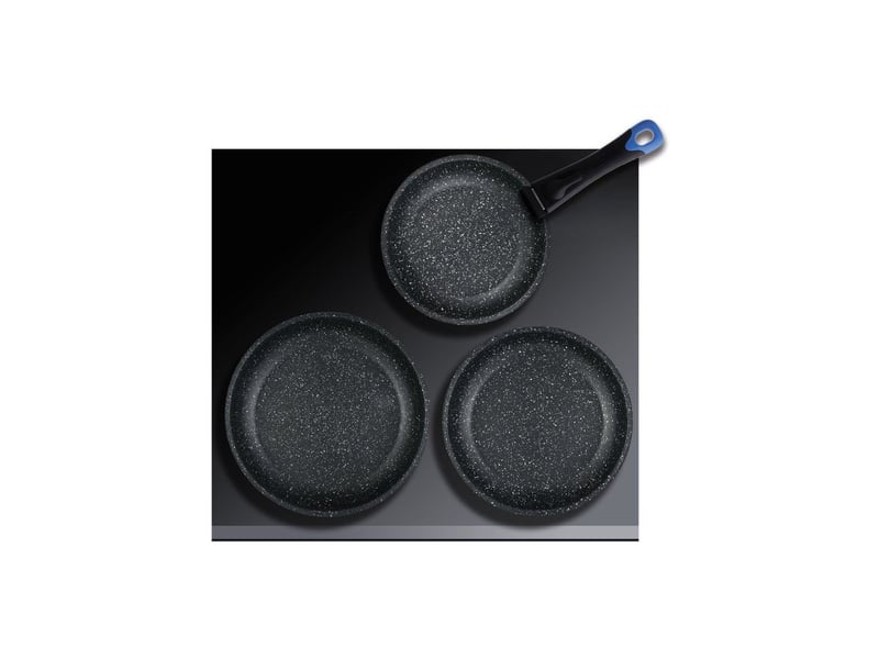Poêles arthur martin am2196 inox antiadhésives 20 24 et 26 cm avec poignée amovible AACNS45020 - Conforama C