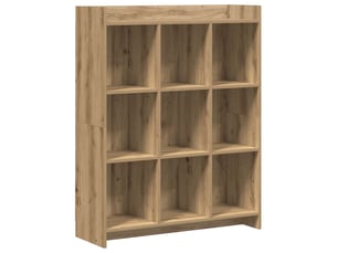 Bibliotheque coloris bois clair <strong></strong> <strong></strong> - 87.5 cm x 111 cm
