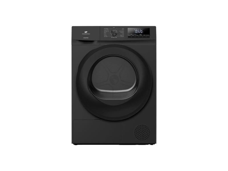  Seche linge pompe a chaleur 8 kg 60 cm classe d noir CESL8PCBD - Conforama A