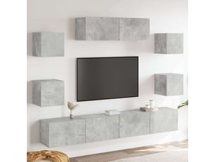 Meuble tv coloris gris 30.5 cm <strong></strong>  <strong></strong>