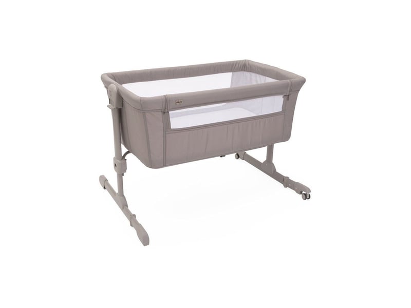  Berceau cododo réglable next2me essential 6 niveaux gris dove re lux, 0-6 mois, inclinaison anti reflux, 2 fenêtres mesh, matelas 5 cm, roues avec freins AABTV41206 - Conforama B