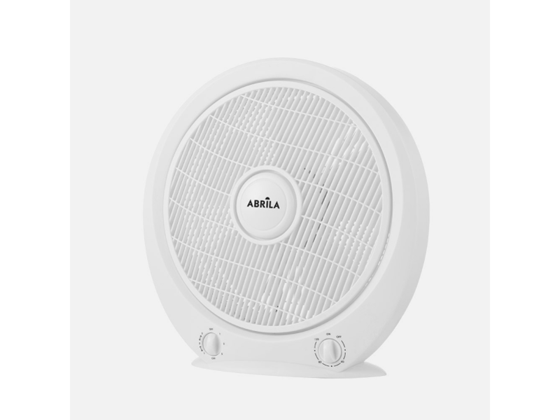  Ventilateur de table fabrilamp puma blanc 45 w 3 vitesses minuterie 40 × 39 × 12,5 cm 238271001 - Conforama E