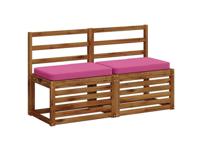 Coussin de banc, coussin d'assise, coussin pour chaisecanapé 1 pièce vught 100 % polyester rose cf52139 - Conforama C