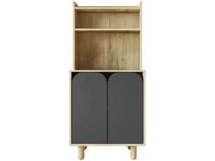 Buffet 0 tiroir(s) HANAH HOME - 70 cm coloris gris