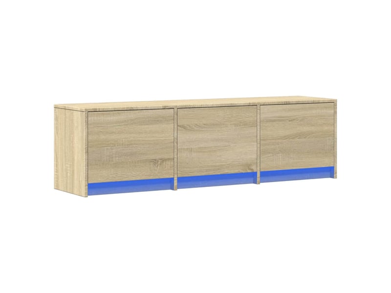  Meuble tv - banc tv - meuble de rangement sonoma bois d'ingénierie  - Conforama B