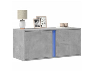 Meuble tv coloris gris 80 cm <strong></strong> <strong></strong>
