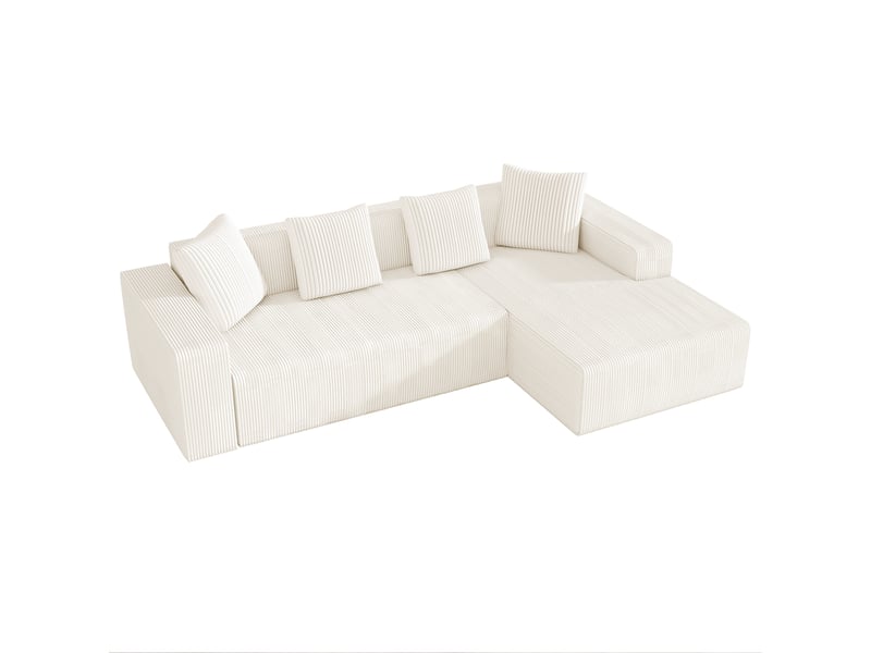  Canapé modulable, canapé de salon – style cloud, pour salon, sans cadre, pour chambre  - Conforama B