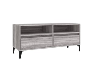 Meuble tv coloris gris 100 cm <strong></strong>  <strong></strong>