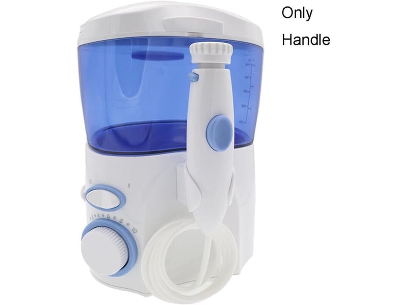  Enowelir tube de rechange pour accessoires d'hydropulseur avec bouton marchearrêt, compatible avec les séries waterpik wp-100, wp-300  - Conforama B