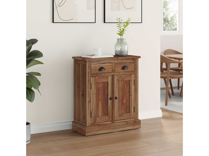 Meuble de rangement, armoire de rangement avec tiroir naturel 65x30x75 cm - Conforama D