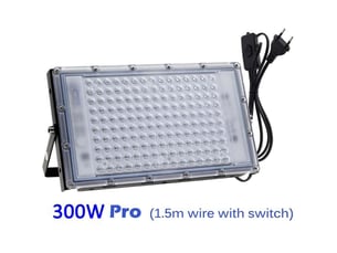 Projecteur uv led 300w lumière noire ip65 imperméable