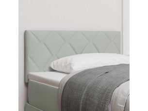 Tete de lit A poser largeur 100 cm <strong></strong> <strong></strong> argenté