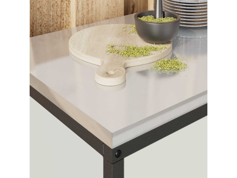  Meuble de rangement de cuisine hattem blanc 90x50x53cm  - Conforama E