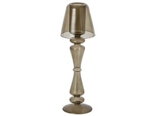 Photophore lampe en verre silje 31cm vert olive