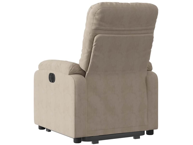Fauteuil de bureau, fauteuil inclinable taupe tissu microfibre - Conforama E