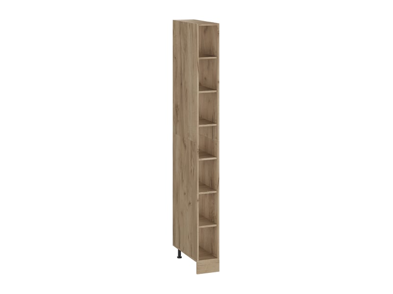  Vicco etagère de cuisine, chêne doréchêne doré, 20cm avec 7 compartiments  - Conforama A