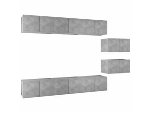Meuble tv coloris gris    
