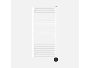 Sèche-serviettes électrique fabrilamp scuti 750 w blanc