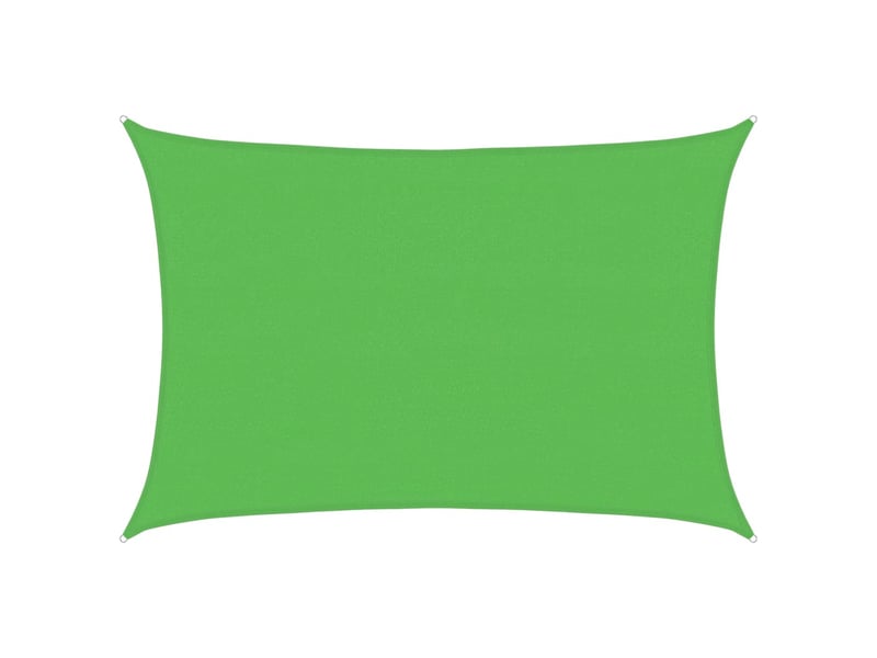  Voile d'ombrage - voile d'ombre - voile parasol 160 gm² vert clair 4x5 m pehd  - Conforama A