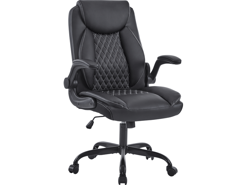  Chaise de bureau, 64x64x102 cm, roulettes, hauteur réglable, bicolore, poids 13,5 kg cao-W5589P514163-conf-NEW - Conforama C
