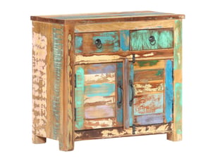 Buffet - bahut - meuble de rangement 70x35x65 cm bois de récupération massif