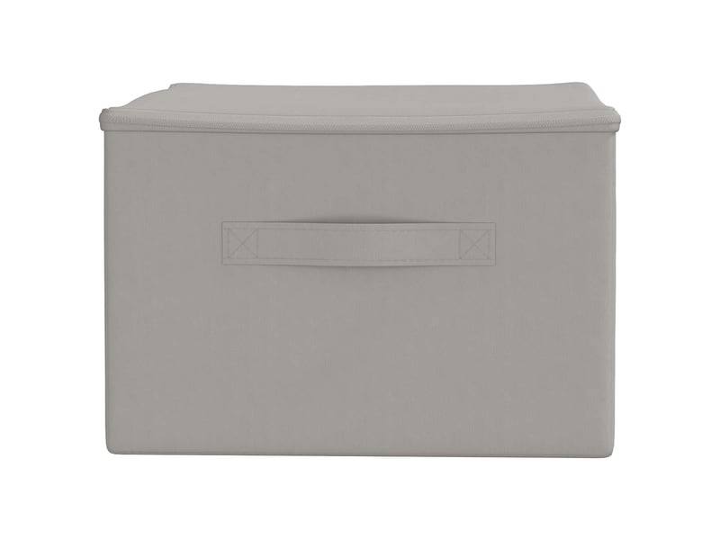 Boîte de rangement 6 pcs tissu intissé 43x34x23 cm 33,6 l shl25169 - Conforama E