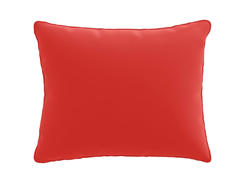  Coussin de dos, coussin de dossier 1 pièce putten 100 % polyester rouge cf54428  - Conforama D