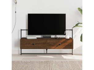 Meuble tv coloris marron 100.5 cm <strong></strong>  <strong></strong>