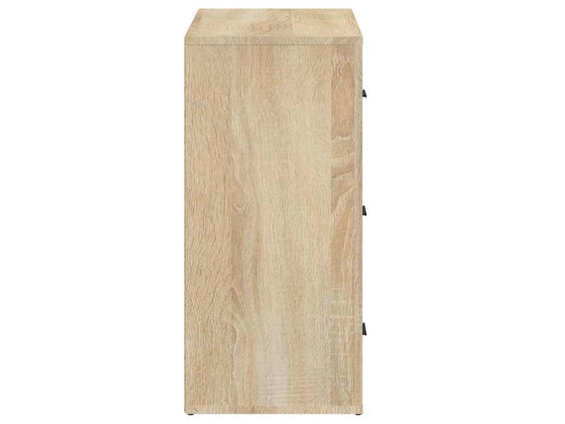  Buffet - bahut - meuble de rangement chêne sonoma 80x33x70 cm bois d'ingénierie  - Conforama E