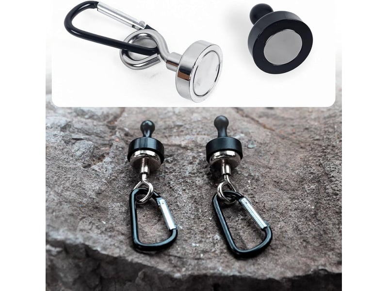  5 crochets magnétiques pour auvent, magnétiques polyvalents pour croisière - magnétiques robustes pour cuisine, garage, noir  - Conforama D