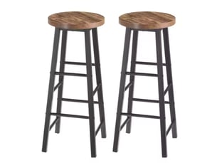 tabouret de bar  PANGIVO T5828P516653 - bicolore hauteur d'assise 71 cm vendu Par paire