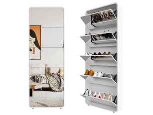 Meuble à chaussures 15 paire(s) SOGEU coloris blanc