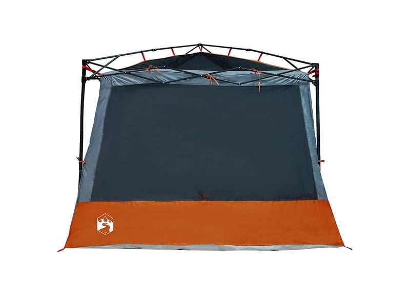 Tente intérieure 6 personne gris et orange taffetas shl48550 - Conforama E