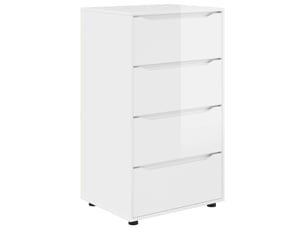 Armoire     <strong></strong> <strong></strong> coloris blanc largeur 60 cm