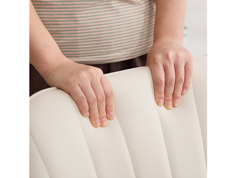 Chaise de bureau réglable en hauteur, chaise de bureau ergonomique avec dossier, adaptée aux longues séances de travail à la maison et dans la chambre - Conforama E
